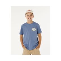 Koszulka chłopięca RIP CURL Pacific Rinse Sunrise Tee-Boy niebieska