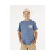 Koszulka chłopięca RIP CURL Pacific Rinse Sunrise Tee-Boy niebieska