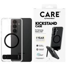 Etui CARE by PanzerGlass Black Kickstand & QI na Samsung Galaxy S26+ - przezroczyste