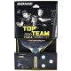 7. RAKIETKA DO TENISA STOŁOWEGO POKROWIEC 3 PIŁECZKI SET TOP TEAM 500 DONIC