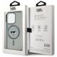 5. Karl Lagerfeld KLHMP15XHLSCHK iPhone 15   Pro Max 6.7" czarny/black hardcase IML Metal Choupette Head MagSafe