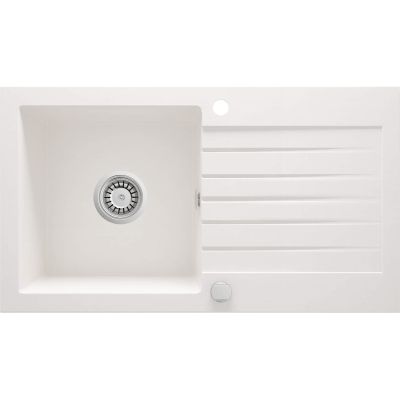 Zlewozmywak granitowy 1-komorowy z ociekaczem ZQZ_A113 5908212043707