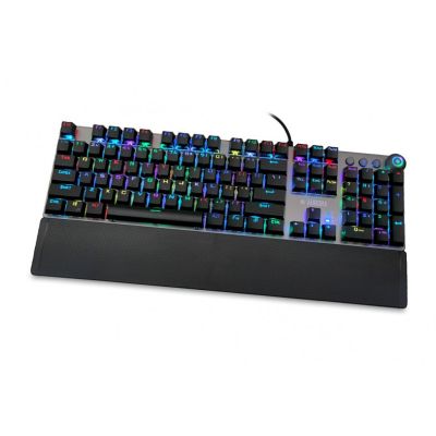 57. Klawiatura mechaniczna IBOX AURORA K-4 RGB IKGMK4 (USB; (US); kolor czarny)