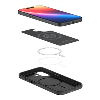 10. Etui Spigen Thin Fit MagSafe na iPhone 17 - czarne
