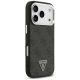 4. Etui Guess 4G Triangle Logo MagSafe na iPhone 17 Pro - czarne