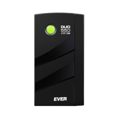5. Zasilacz UPS EVER DUO 550 AVR USB (TWR; 550VA) (T/DAVRTO-000K55/00)