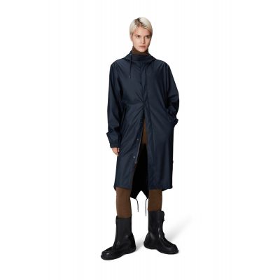 7. Kurtka, płaszcz przeciwdeszczowy Rains unisex Fishtail Parka W3 18140 47