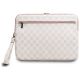 3. Pokrowiec na laptopa DKNY Sleeve Checkered Pattern Printed Stripes 14" - różowy