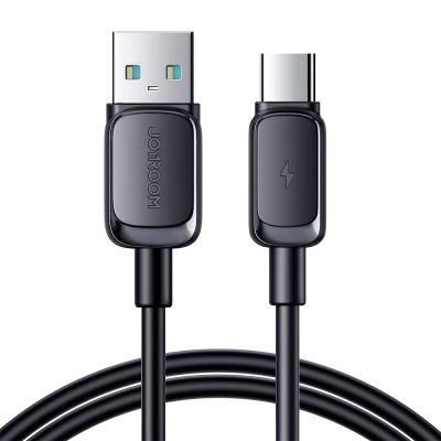 3. Kabel Joyroom Multi-Color Series A14 USB-A / USB-C 3A 1.2 m - czarny