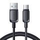 3. Kabel Joyroom Multi-Color Series A14 USB-A / USB-C 3A 1.2 m - czarny