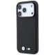 2. Etui BMW M Carbon Metal Logo MagSafe na iPhone 17 Pro / 18 Pro - czarne
