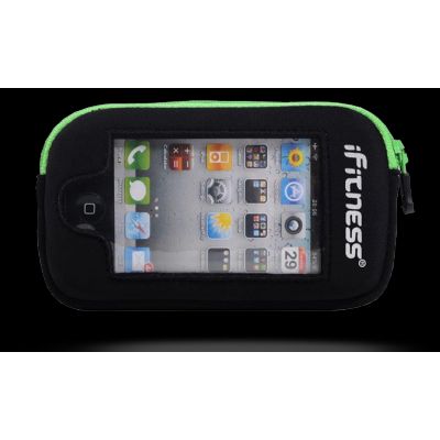 iFitness Kieszeń Na iPhona OA ADP03 BLK/GREEN IFIT-0200