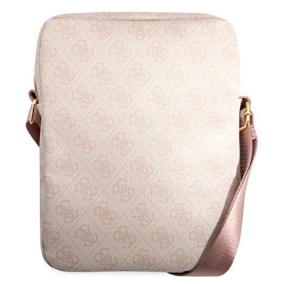 3. Torba Guess 4G Big Metal Logo na tablet 10'' - różowa