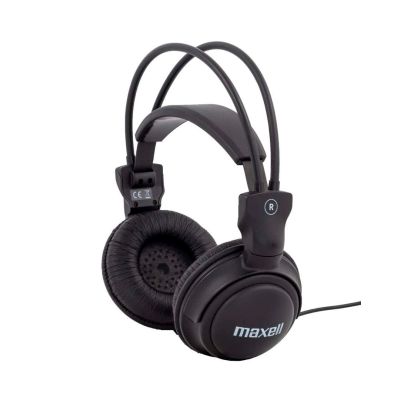 3. MAXELL HOME STUDIO Słuchawki Headphones czarne, idealne do domowego studia