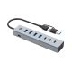 3. Conceptronic HUBBIES20G huby i koncentratory USB 3.2 Gen 1 (3.1 Gen 1) Type-C 5000 Mbit/s Szary