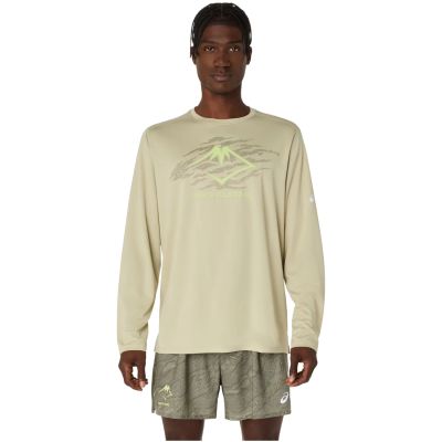 ASICS Fujitrail Logo LS Top 2011D391-300 Zielone L