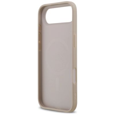 7. Etui Guess 4G Ring Classic Logo MagSafe na iPhone 17 Air - różowe