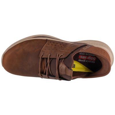 3. Skechers Slip-Ins: Slade - Zachary 210828-CDB Brązowe 40