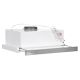 9. Okap podszafkowy teleskopowy AKPO WK-7 LIGHT ECO 50 INOX (265,5 m3/h; 500mm; kolor inox)