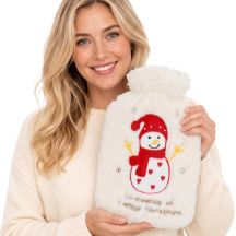 TERMOFOR GUMOWY XMAS 2L BIAŁY