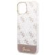 6. Etui Guess 4G Pattern Script na iPhone 14 Plus - różowe
