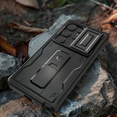 7. Etui Tech-Protect Kevlar Cam+ na Samsung Galaxy S25 Ultra - czarne