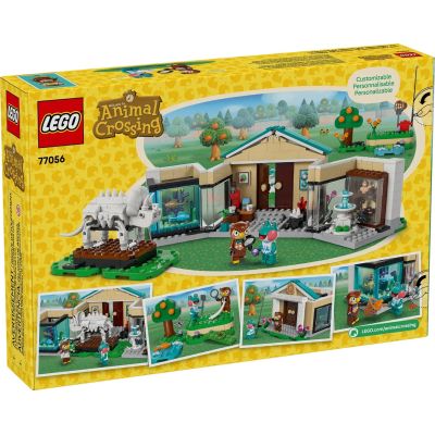 2. LEGO ANIMAL CROSSING 77056 Blathers i kolekcja muzealna