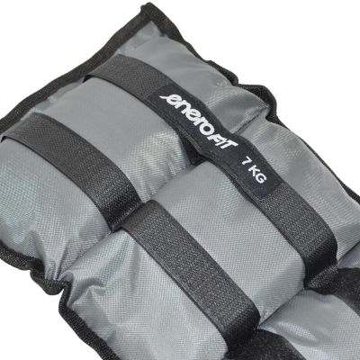 12. OBCIĄŻENIE NA PRZEGUBY SZARE 14KG (2x7KG) ENERO FIT