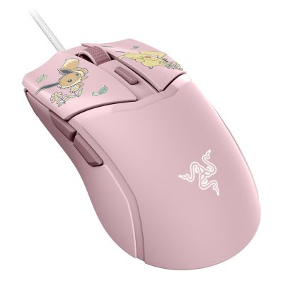 3. Razer Cobra – Pikachu & Eevee Edition myszka Gaming Dla praworęcznych USB Typu-A Optyczny 8500 DPI