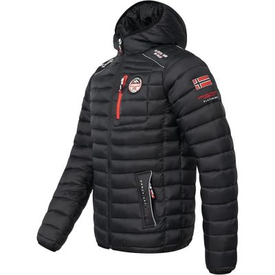 6. Kurtka męska Geographical Norway BRICK BLACK GTX MEN 068 BLACK (WY6357H/GN-NOIR)