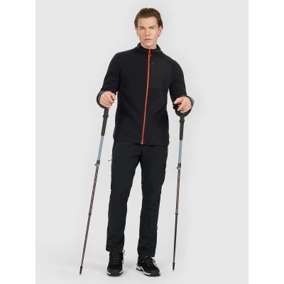 5. Polar ze stójką Polartec regular męski 4F 4FWAW25TFLEM333-020S