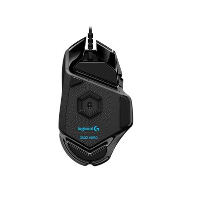 6. Mysz Logitech G502 Hero 910-005470 (optyczna; 16000 DPI; kolor czarny)