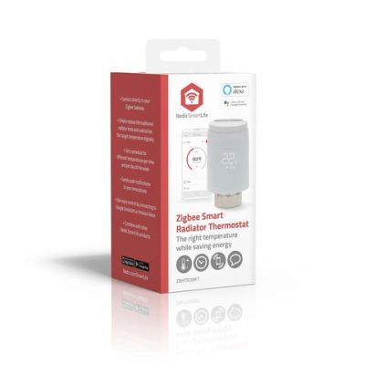 2. Inteligentny termostat grzejnikowy ZigBee Nedis SmartLife ZBHTR20WT