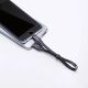 12. Kabel Baseus Nimble USB-A / Lightning 2A 0.23 m - czarny