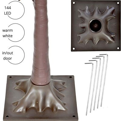 4. DRZEWKO DEKORACYJNE 144LED 150CM BROWN