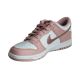 4. Buty dziecięce sneakersy damskie Nike Dunk Low GS Velvet Pink Różowe - DO6485-600