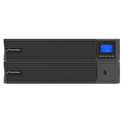8. POWER WALKER UPS ON-LINE RACK 19" VFI 3000 ICR IOT PF1 1/1 FAZY, 3000VA, 8X IEC C13 + 1X IEC C19, USB/RS232, LCD