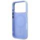 7. Etui Karl Lagerfeld with Ring Stand 360 Karl Head Pin MagSafe na iPhone 18 Pro / 17 Pro - jasnoniebieskie