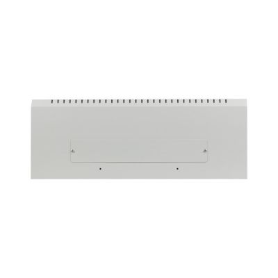 16. Szafa instalacyjna Lanberg rack wisząca 19" 4U+3U 540x200 niskoprofilowa szara (złożona)