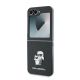 6. Etui Karl Lagerfeld Saffiano Metal Pin na Samsung Galaxy Z Flip 6 - czarne