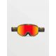 2. Gogle narciarskie damskie/męskie Volcom Footprints snowboardowe zimowe czerwone (VG0622303)