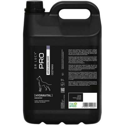 Dr Lucy - PRO HYDRAVITAL 5 l - nawilżająca odżywka z aloesem, jedwabiem i kiełkami pszenicy, dla psów i kotów