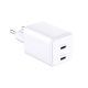 5. Ładowarka sieciowa 3mk Hyper Charger PD 45W QC4+ PPS 2C Super-Fast Charge 2.0 - biała