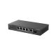 4. Ruijie Networks RG-ES206MG-P przełącznik sieciowy Zarządzany L2 2.5G Ethernet (100/1000/2500) Obsługa PoE Montaż na biurku/ścianie Czarny