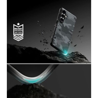 6. Etui Ringke Onyx Magsafe na Samsung Galaxy S26 - szaro-czarne