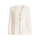 6. Bluza CASALL Studio Cardigan biały