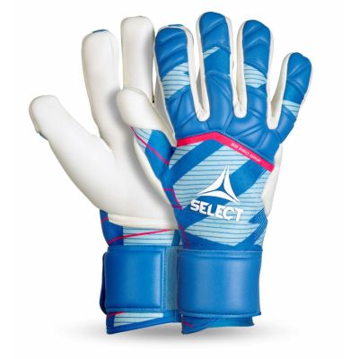 3. Rękawice piłkarskie dla bramkarza SELECT 88 Pro Grip niebiesko/białe