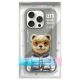 9. Etui Nimmy Cool&Cute 2.0 Bear na iPhone 16 Pro - szare