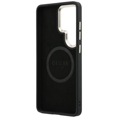 7. Etui Guess Perforated Logo MagSafe na Samsung Galaxy S26 Ultra - czarne
