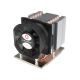 5. Inter-Tech J-12 Procesor Chłodnica powietrza 8 cm Czarny, Srebrny 1 szt.